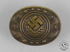 Germany, Radwj. A National Labour Service Of The Female Youths Service Brooch By G. Brehmer