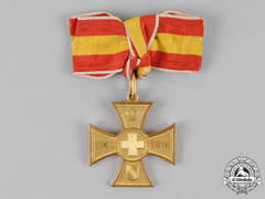 Baden. A Cross For Voluntary War Aid