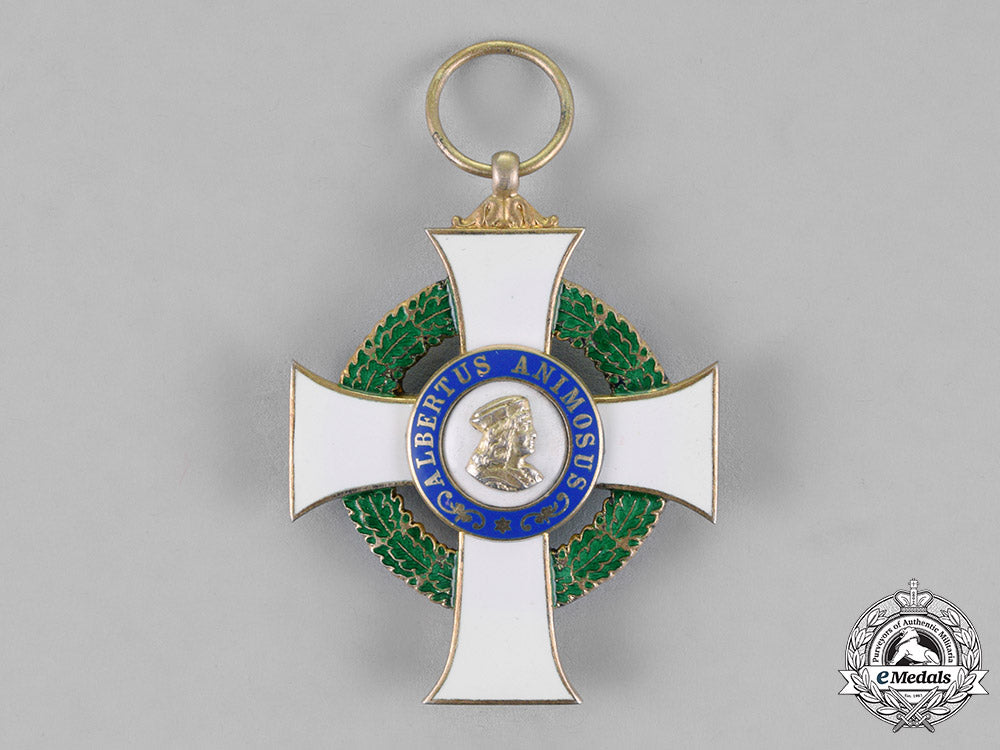 saxony,_kingdom._an_albrecht_order,_first_class_knight,_c.1915_c18-019226