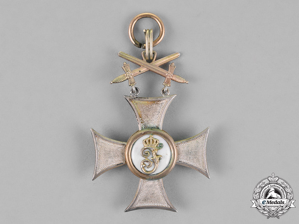 württemberg,_kingdom._an_order_of_friedrich,_knight’s_cross_second_class,_with_swords_c18-019257