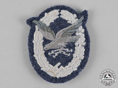 Germany, Luftwaffe. A Radio Operator Badge, Padded Cloth Version