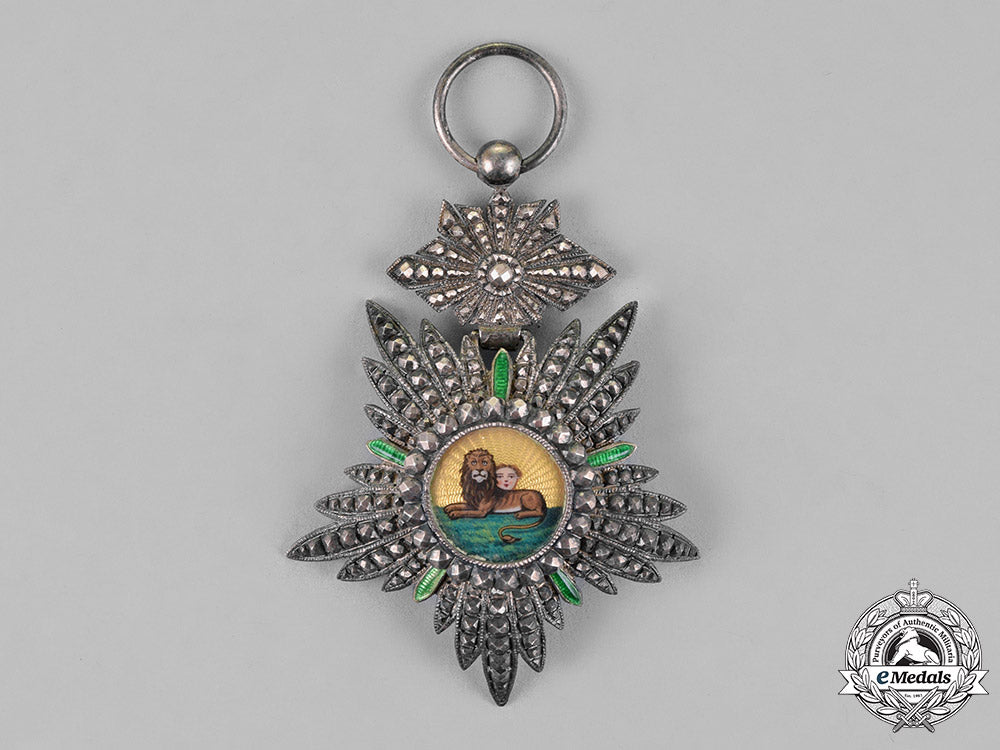 iran,_pahlavi_empire._an_order_of_the_lion_and_sun,_officer,_c.1900_c18-019925