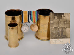 Canada. A Medal & Souvenir Group, 95Th Infantry Battalion, 3Rd Infantry Battalion, Canadian Machine Gun Corps
