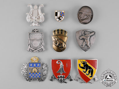 switzerland._a_lot_of_nine_insignia_c18-019975