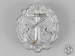 Germany, Empire. A Naval Wound Badge, Silver Grade
