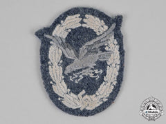 Germany, Luftwaffe. A Radio Operator Badge, Cloth Version