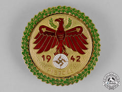 Austria, Tyrol.a Pistol Marksmanship Competition Award, C. 1942