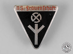 Germany. A National Socialist Women’s League Membership Badge, Third Type, By Karl Pichl