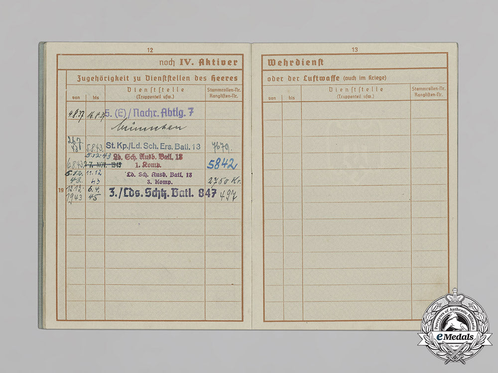 germany,_heer._a_wehrpaß_and_health_book_to_gefreiter_dr._walter_schott,_discharged_due_to_abnormal_mental_condition_c18-021037