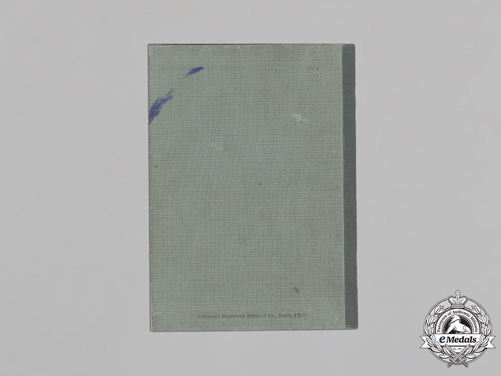 germany,_heer._a_wehrpaß_and_health_book_to_gefreiter_dr._walter_schott,_discharged_due_to_abnormal_mental_condition_c18-021041