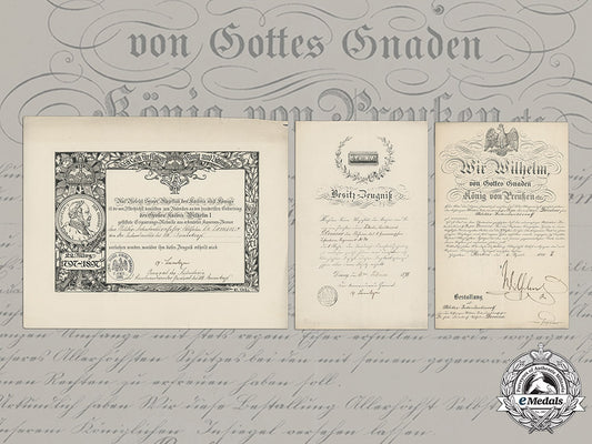 germany,_imperial._award_documents_to_military_commissariat_dr._domino,_wilhelm_ii_signature_c18-021216