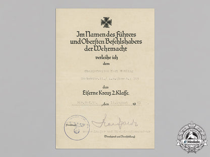 germany,_heer/_rad._award_documents&_emsland_cuff_title_to_obergefreiter_karl_wehling,1938-1943_c18-021248