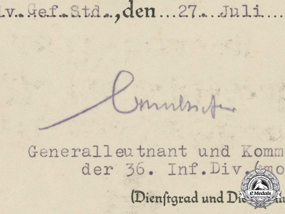 germany,_heer._an_iron_cross_ii_class_award_document_to_infantry_obergefreiter_wilhelm_göbel,1941_c18-021263