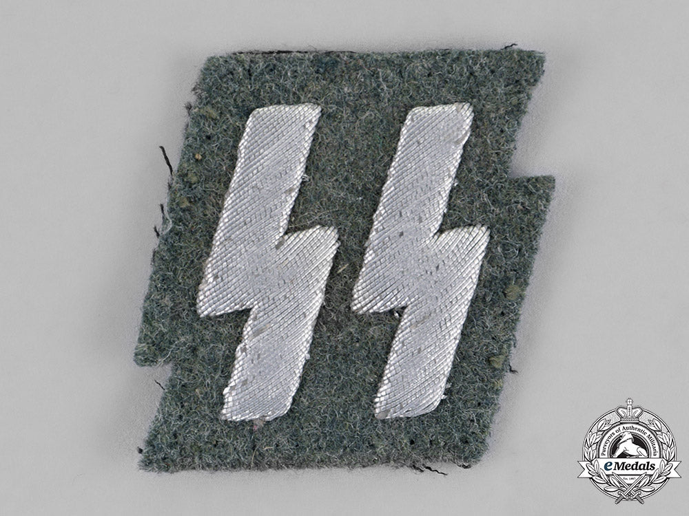 Ss Rune Colored Germany. A Set Of Ss Police Tunic Runes – eMedals