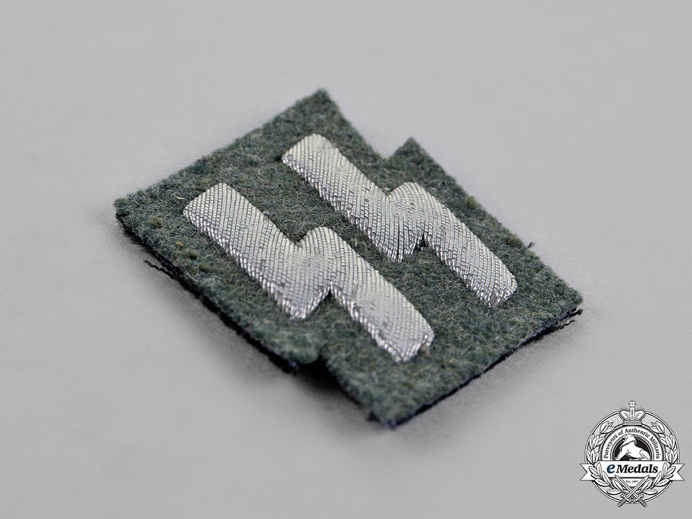 Ss Rune Colored Germany. A Set Of Ss Police Tunic Runes – eMedals