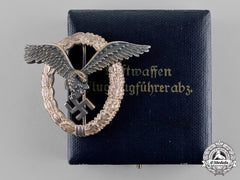 Germany, Luftwaffe. A Cased Pilot’s Badge, By Berg & Nolte