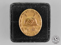 Germany. A War Wound Badge, Gold Grade, In Its Ldo Case Of Issue