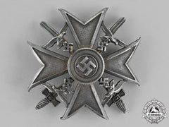 Germany. A Spanish Cross, Silver Grade With Swords