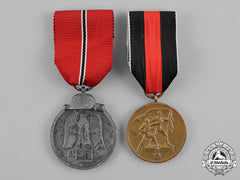 Germany, Wehrmacht. Two Commemorative Medals And Awards