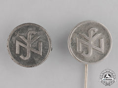 Germany, Nsv. A Grouping Of Two National Socialist People’s Welfare Membership Insignia