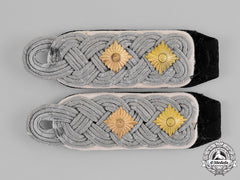 Germany, Ss. A Pair Of Infantry Oberführer's Shoulder Boards