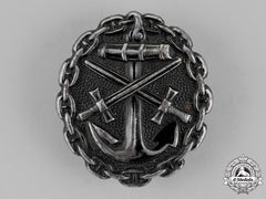 Germany, Empire. A Naval Wound Badge, Black Grade