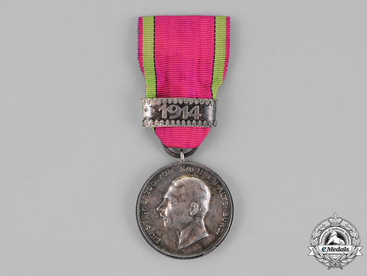 saxony,_kingdom._a_silver_merit_medal,_with“1914”_ribbon_clasp_c18-022074_1
