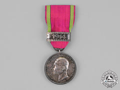 Saxony, Kingdom. A Silver Merit Medal, With “1914” Ribbon Clasp