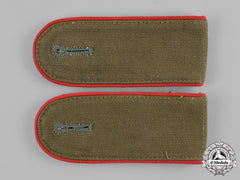 Germany, Dak. A Set Of Tropical Enlisted Artillery Shoulder Straps