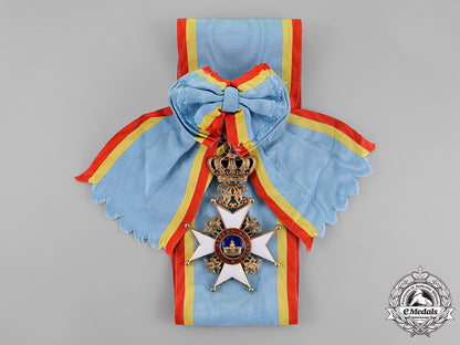 mecklenburg-_schwerin._a_house_order_of_the_wendisch_crown,_grand_cross_sash_badge_c18-022133