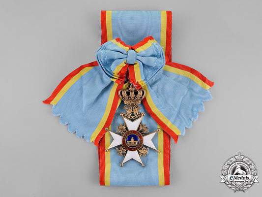 mecklenburg-_schwerin._a_house_order_of_the_wendisch_crown,_grand_cross_sash_badge_c18-022133