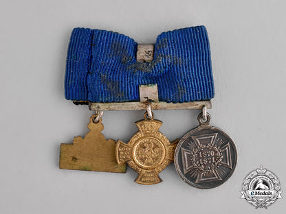 prussia,_state._a_three-_piece_boutonniere_with_its_miniature_awards_c18-022230