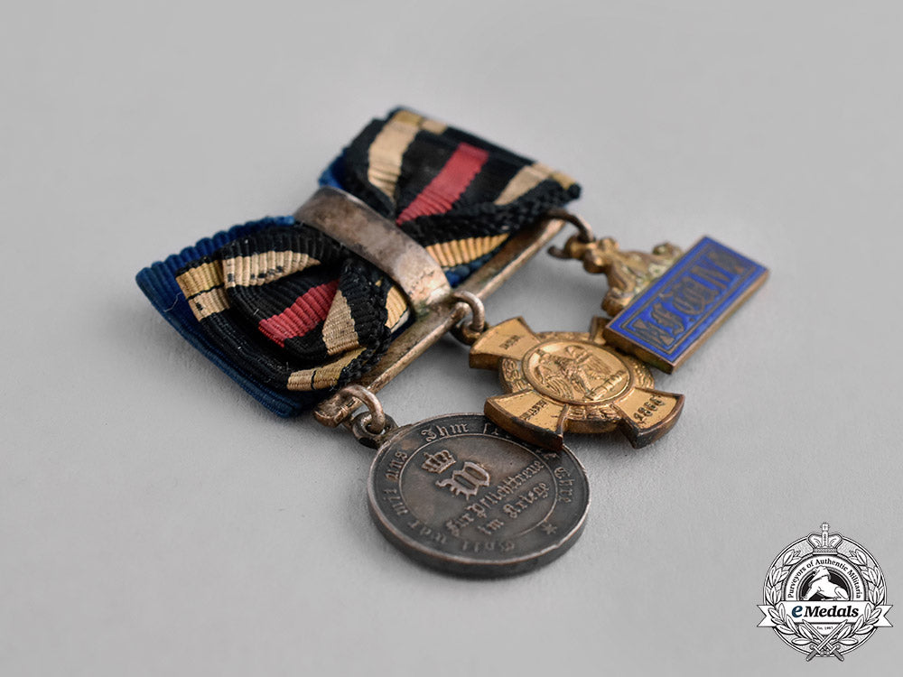 prussia,_state._a_three-_piece_boutonniere_with_its_miniature_awards_c18-022231