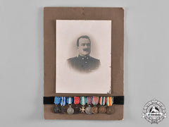 Italy (Kingdom). Group Of Nine Miniatures To A First War Italian Naval Veteran