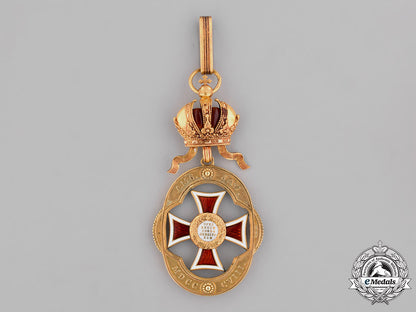 austria,_empire._an_imperial_order_of_leopold,_badge_for_officers(_officials),_second_model_c18-022334