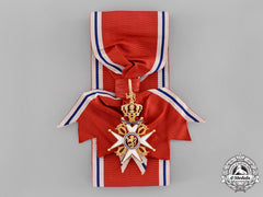 Norway. An Order Of St. Olaf; Grand Cross With Swords In Gold (1905-1937)