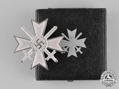 Germany. A War Merit Cross First Class With Swords, In Its Presentation Case Of Issue