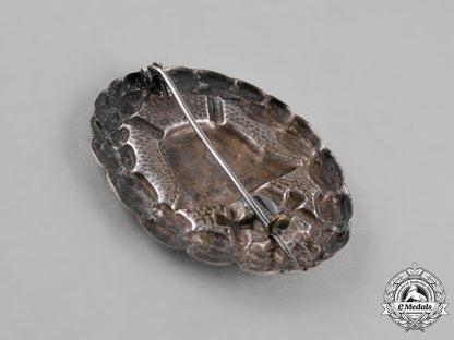 germany,_empire._a_wound_badge,_silver_grade,_with_matching_miniature_stick_pin_c18-022753