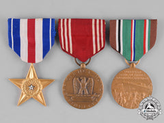 United States. A Silver Star For Italy To Private I Class Truax, 180Th Infantry Regiment, United States Army