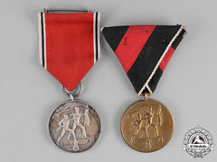Germany. A Grouping Of Two Annexation Medals