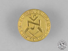 Germany, National Socialist People’s Welfare. A Pin For Aiding Buggingen In 1934