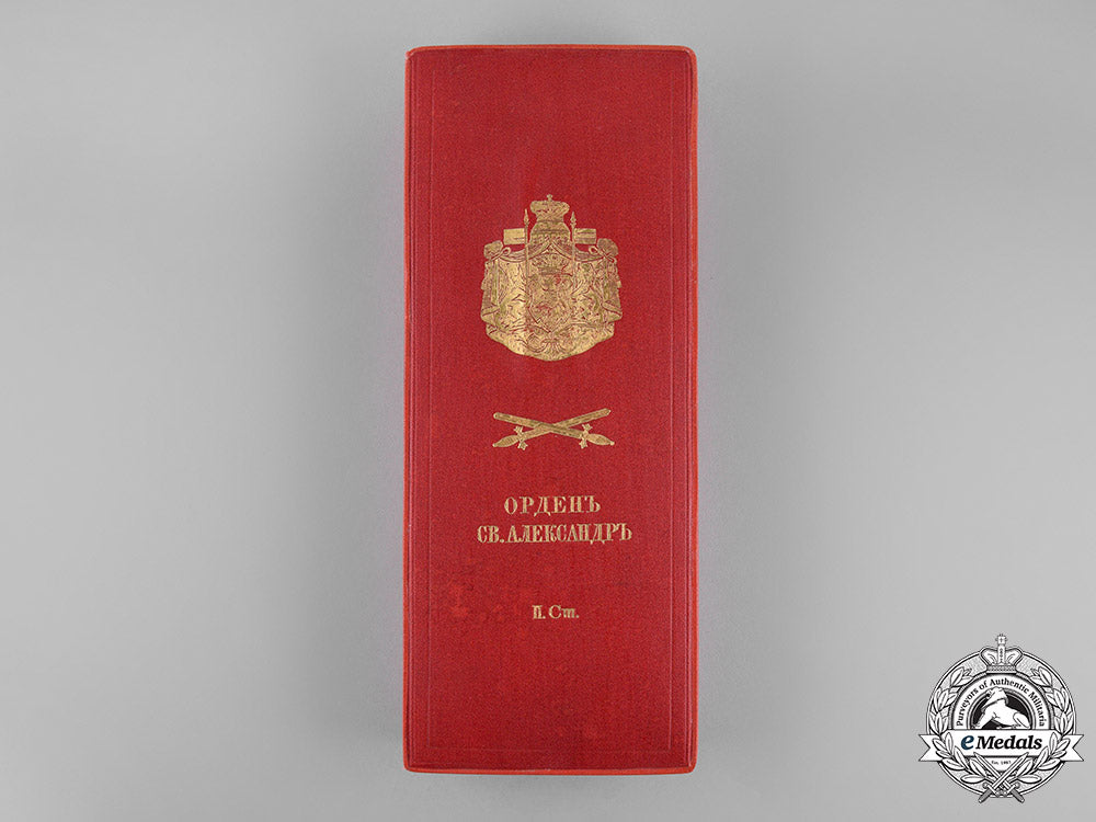 bulgaria,_kingdom._an_order_of_st._alexander,2_nd_class_grand_officer_case_c18-022988