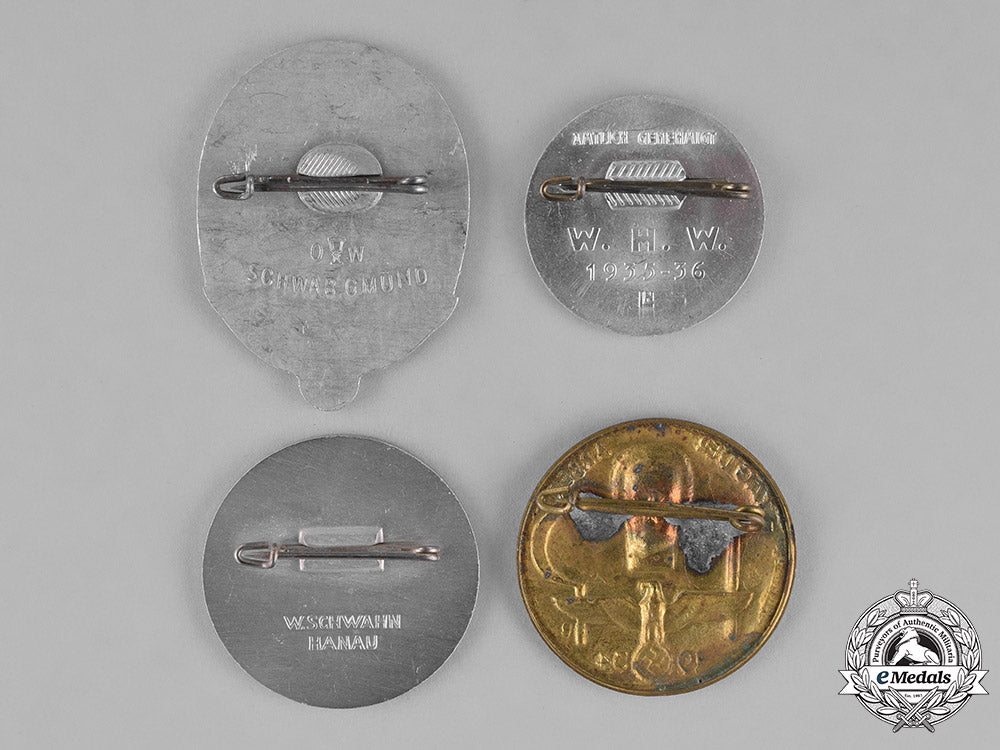 germany._a_grouping_of_four_badges._c18-022996