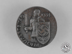 Germany. A 1934 Nsdap National Party Day Badge, By Deschler & Sohn
