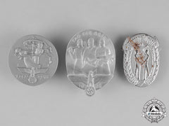 Germany. A Grouping Of Three Badges