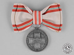 Hungary, Kingdom. A Red Cross Decoration, Silver Grade Medal For Youth, C.1930
