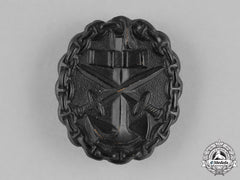 Germany, Empire. A Naval Wound Badge, Black Grade