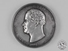 Prussia, State. A Silver Life Saving Table Medal