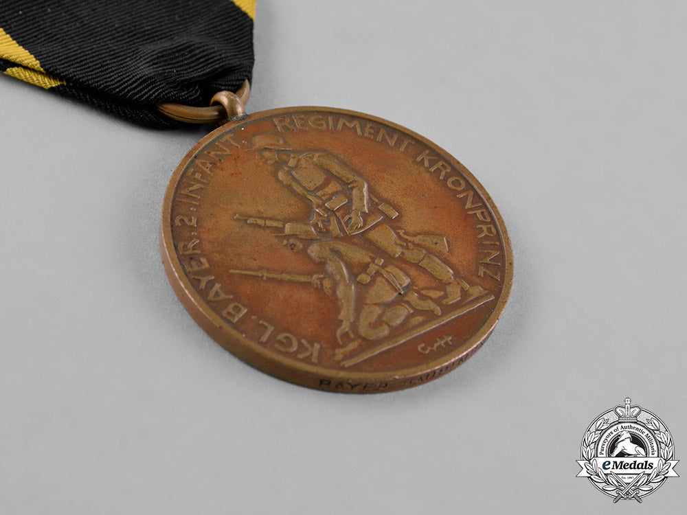 bavaria,_free_city._a_jubilee_medal_of_the_second_infantry_regiment“_kronprinz”_c18-023570_1