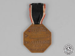 Prussia, State. A 1909 Commemorative Medal For The Landing Of Zeppelin Ii